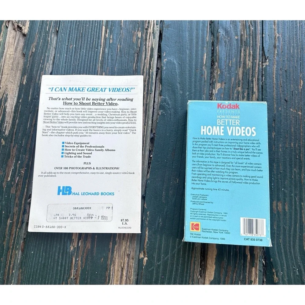Kodak How to Make Better Home Videos VHS Video Cassette Brand New Factory Sealed